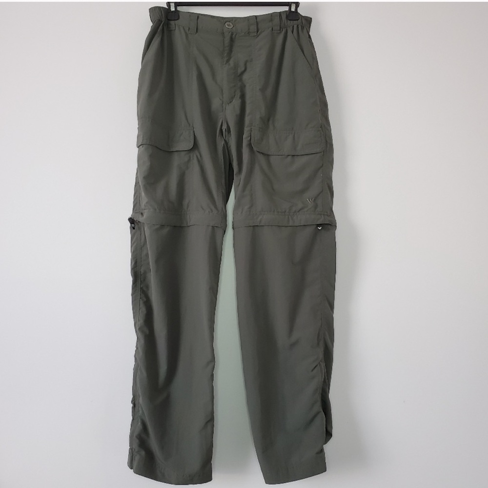 White Sierra convertible cargo pants